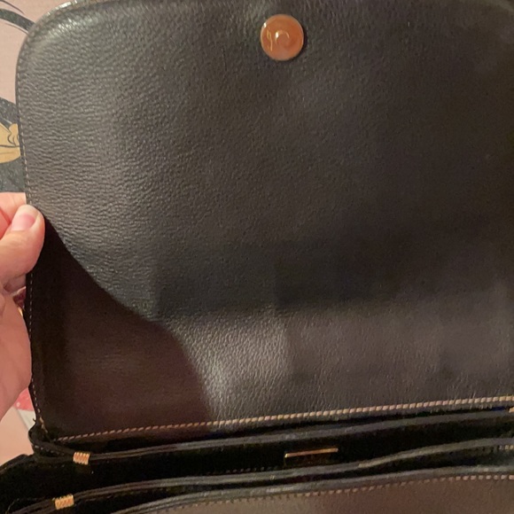 Vintage Black Bally Crossbody Flap Bag⚠️FIRM⚠️ - Picture 6 of 16